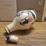 Glazed ceramic vinegar jug Pichet Vinaigrier HB Henriot Quimper