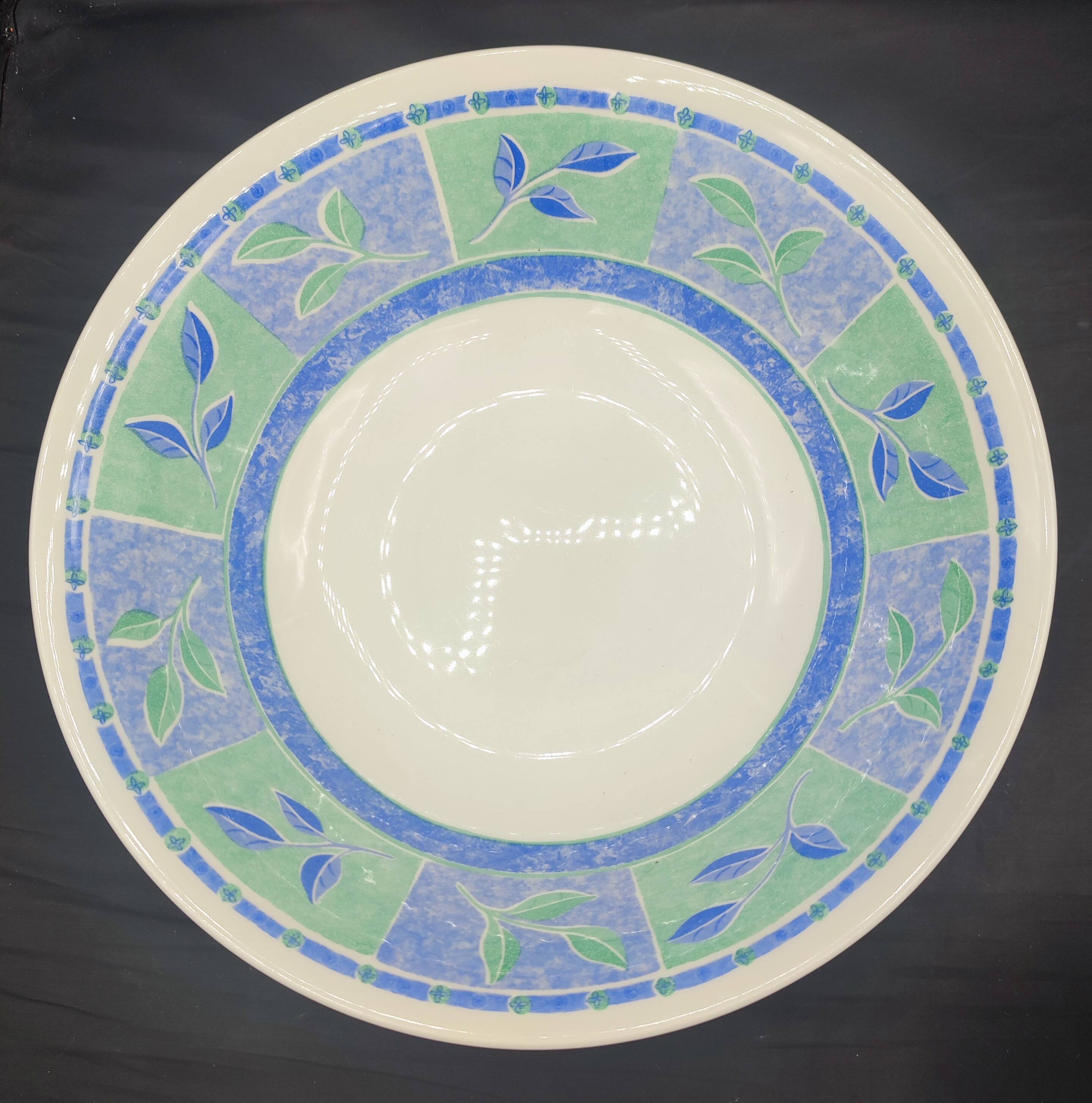 Churchill Staffordshire table service 14 pieces Verdigris model