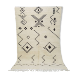 Moroccan berber wool rug 225 x 150 cm