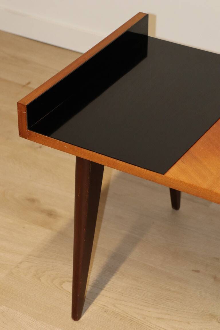 Vintage wooden coffee table, 1960s