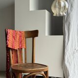 Suspension vintage en verre soufflé