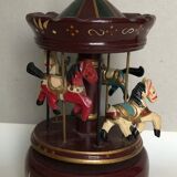 Toy musical merry-go-round