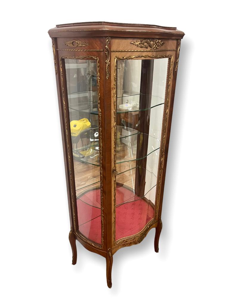 Louis XV style showcase