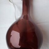 Pichet aiguière verre soufflé