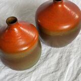 Vase ball glazed glazed gradient signed SS