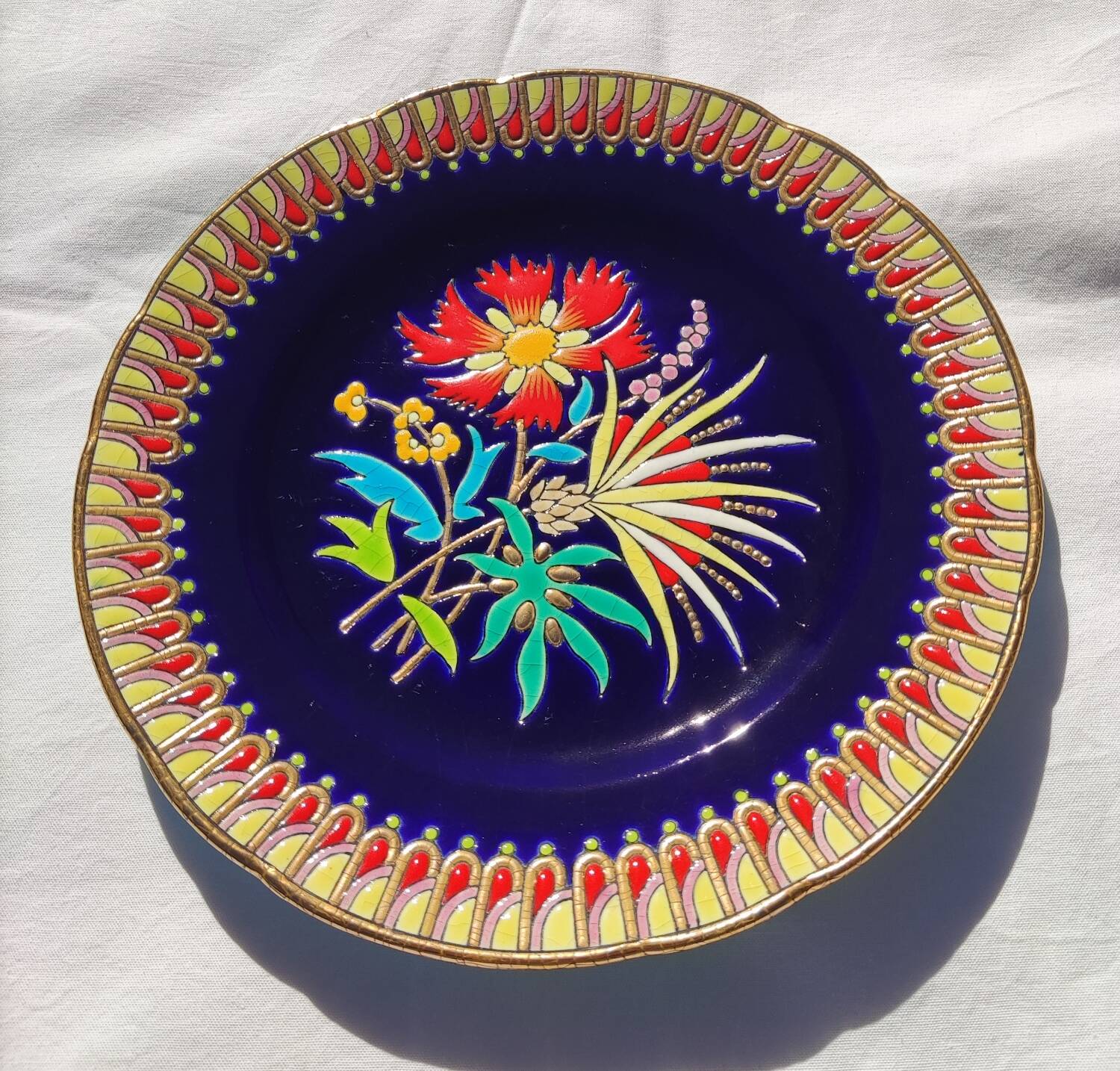 Longwy enamel plates - Palermo model