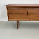 Vintage sideboard with 6 drawers from Austinsuite design by Frank Guille from the 1960s.