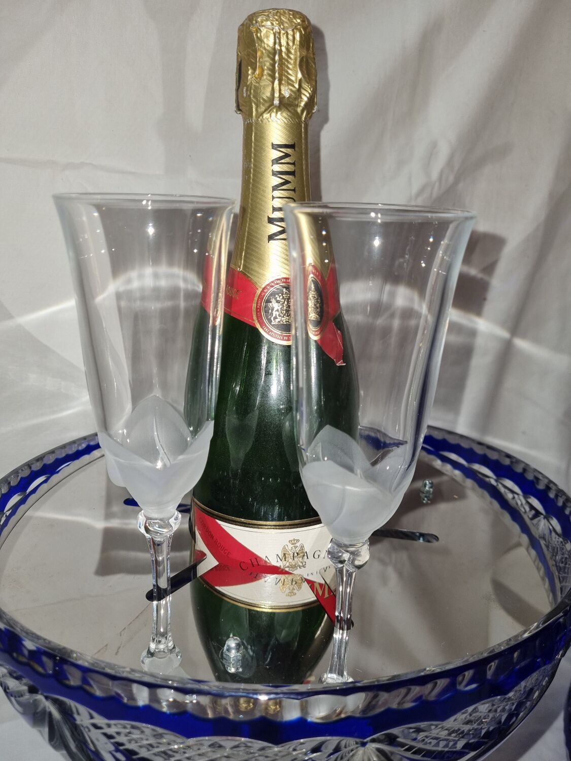 Champagne cellar crystal of Lorraine