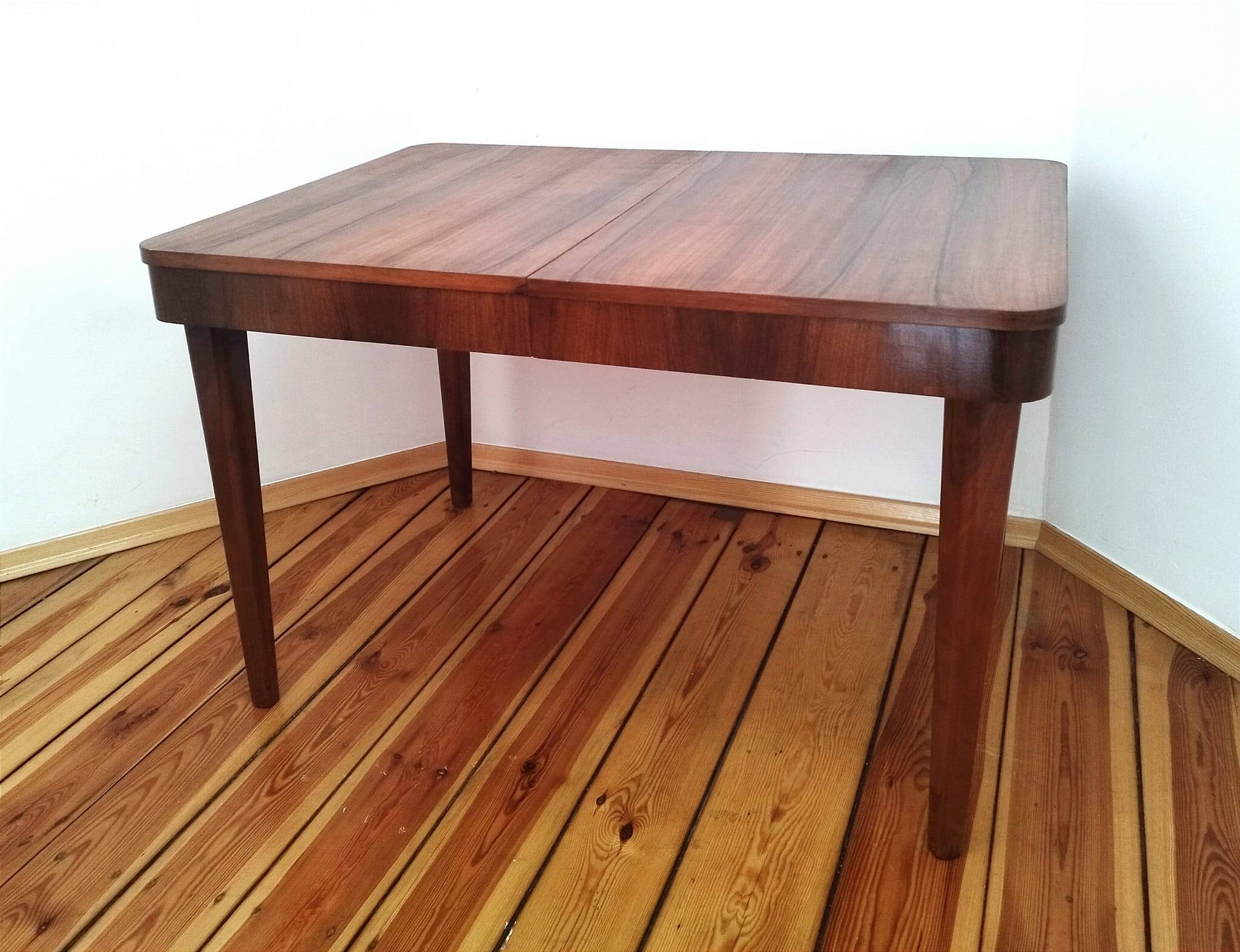 Czech dining table by Jindřich Halabala for Up Závody, 1950s