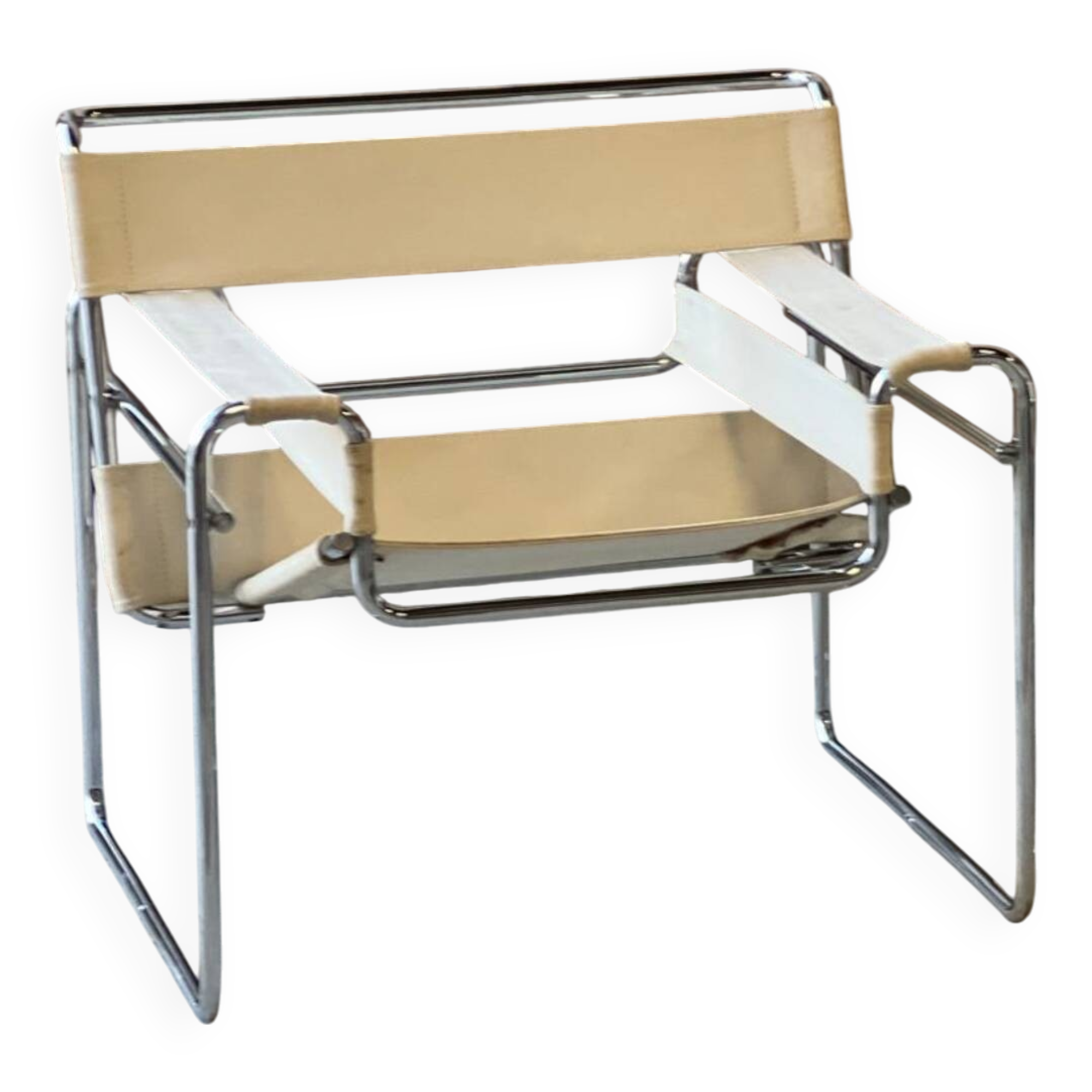 Wassily armchair in Gavina edition canvas