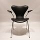 Quatre fauteuils modèle 3207, par Arne Jacobsen, 2006