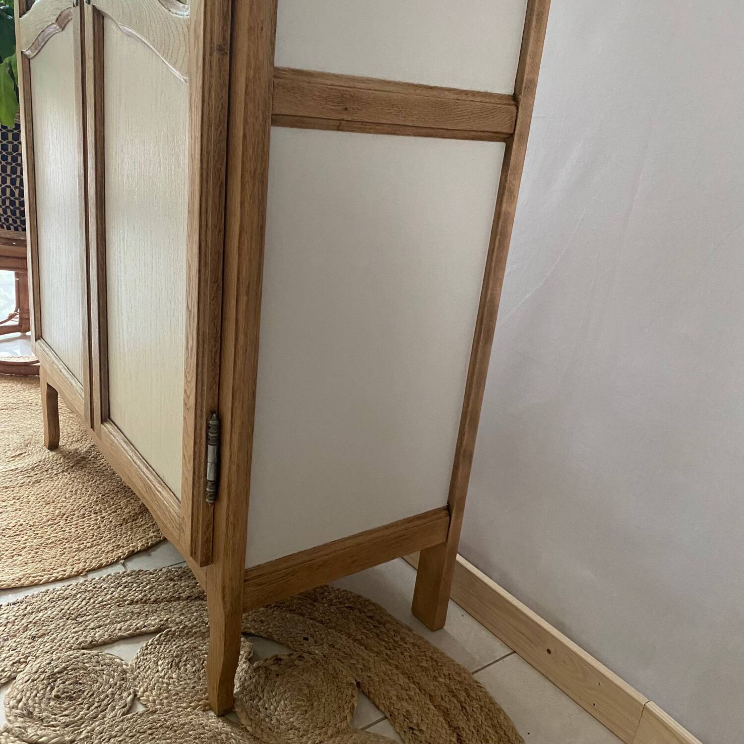 Glass door wardrobe