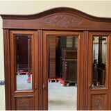 Antique Art Nouveau wardrobe