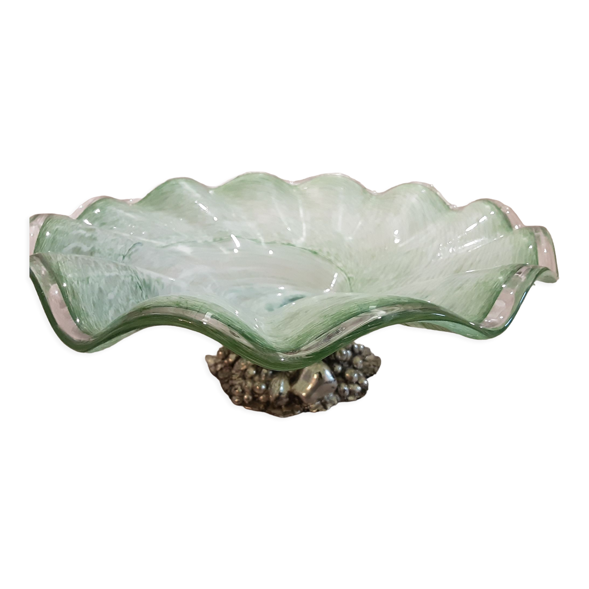 Coupe verre opaline
