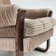 1970s, pair of Danish lounge chairs, original very good condition, corduroy.