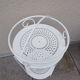 Vintage bar furniture in perforated sheet metal