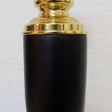 Pied de lampe de table Le Dauphin cuir et laiton