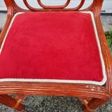 Table & chaises Maugrion Roche Bobois 1980