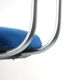 Chaise de bureau Gispen vintage bleue des années 1930