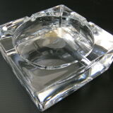 Vintage glass ashtray 1970