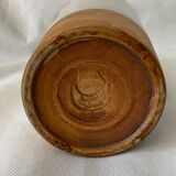 Enamelled sandstone vase Pottery of La Colombe 1975