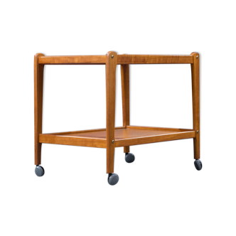 Mid-Century Danish Teak Serving Trolley, 1960s