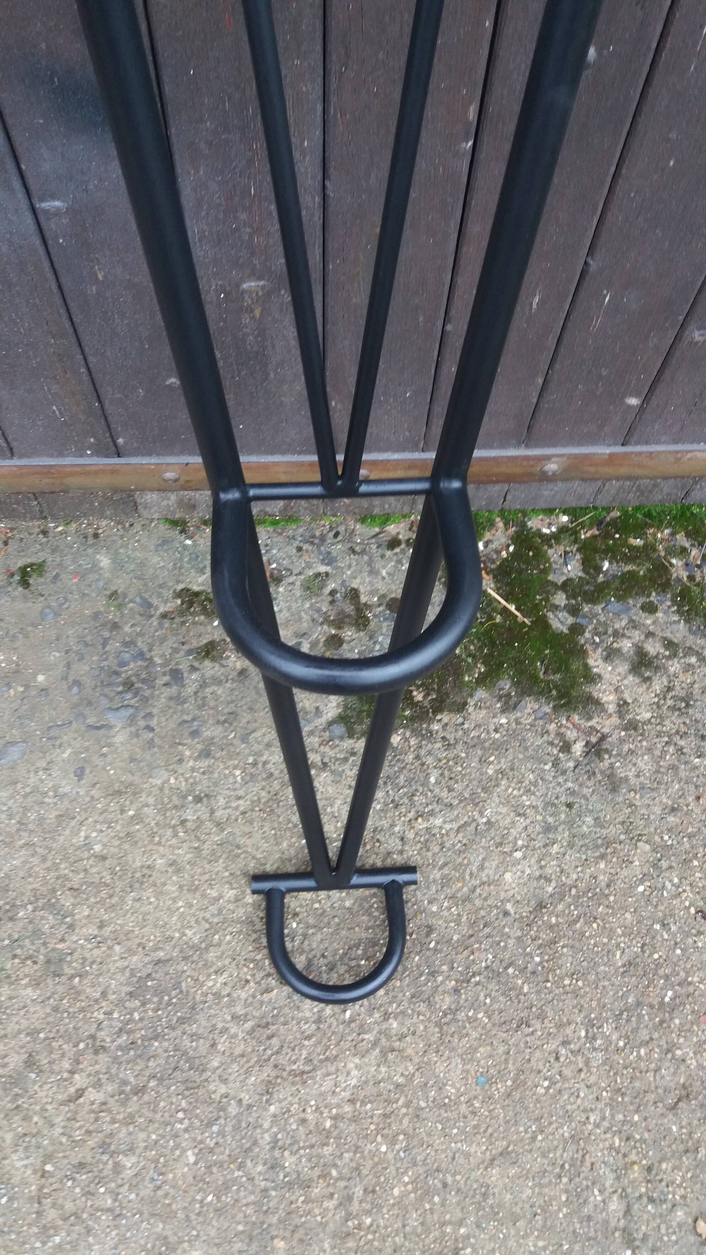 Vintage wall coat rack