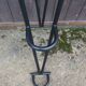 Vintage wall coat rack