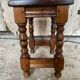 Vintage Solid Oak Nightstand #D545