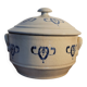 Bouillon/soup tureen/vegetable dish St Uze (ironstone) late 19th century