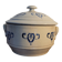 Bouillon/soup tureen/vegetable dish St Uze (ironstone) late 19th century