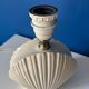 Vintage ceramic shell lamp base - Cream white - Bo style
