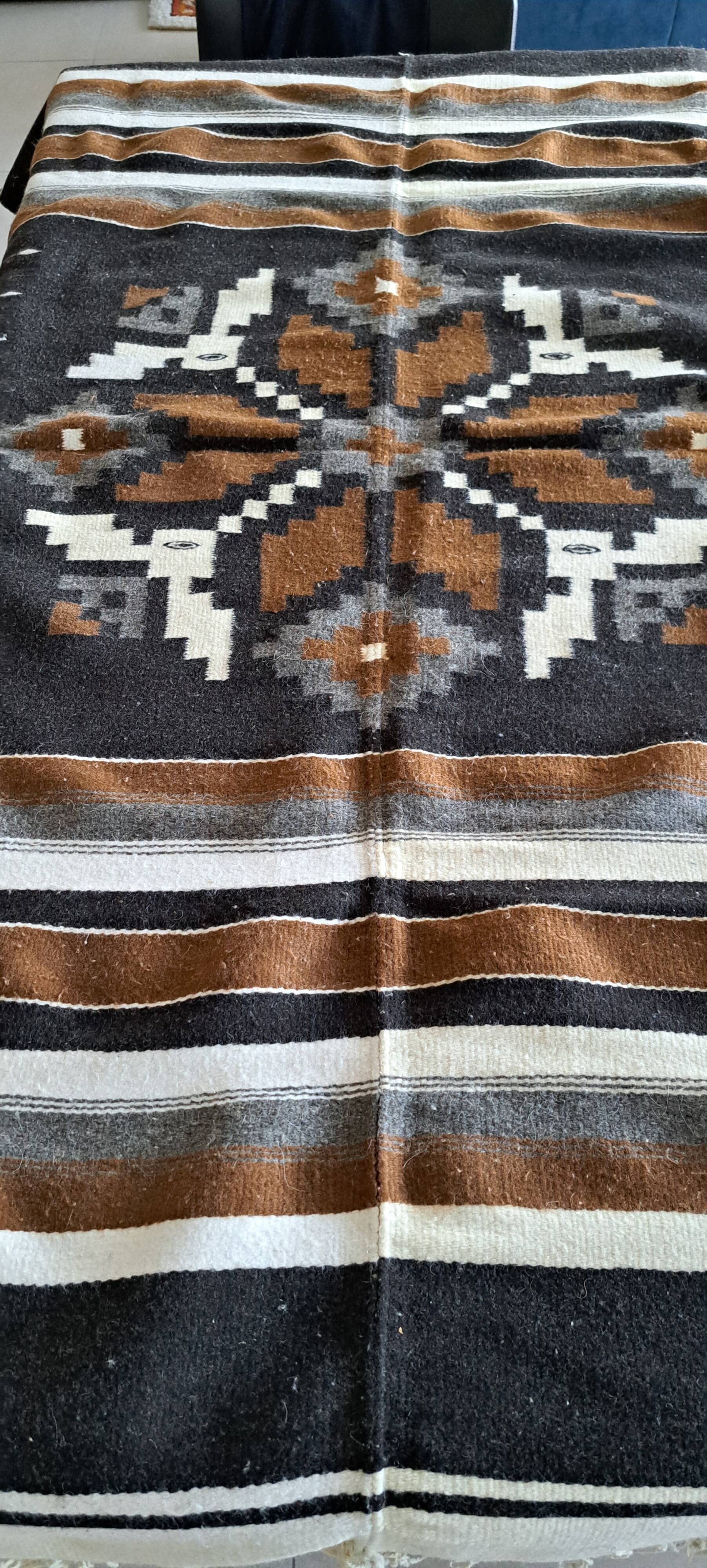 Mexican handmade bedspread or blanket