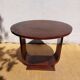 round pedestal table, Art Deco