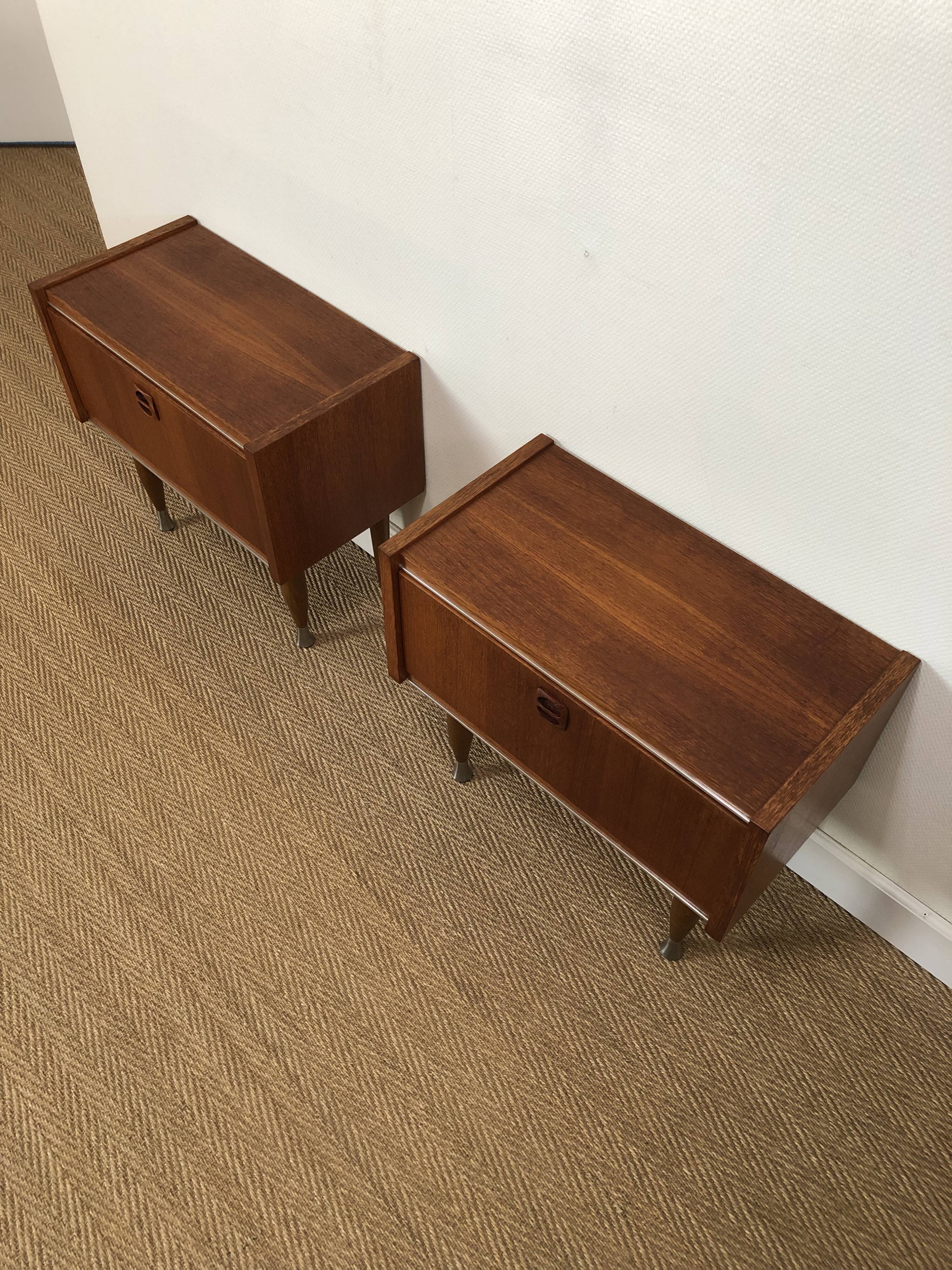 Pair of bedside tables