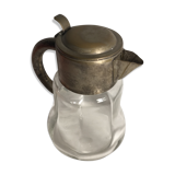 Ancienne carafe verseuse en verre