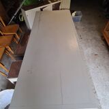 Ancien buffet de chasse patine d'origine beige / meuble de chasse