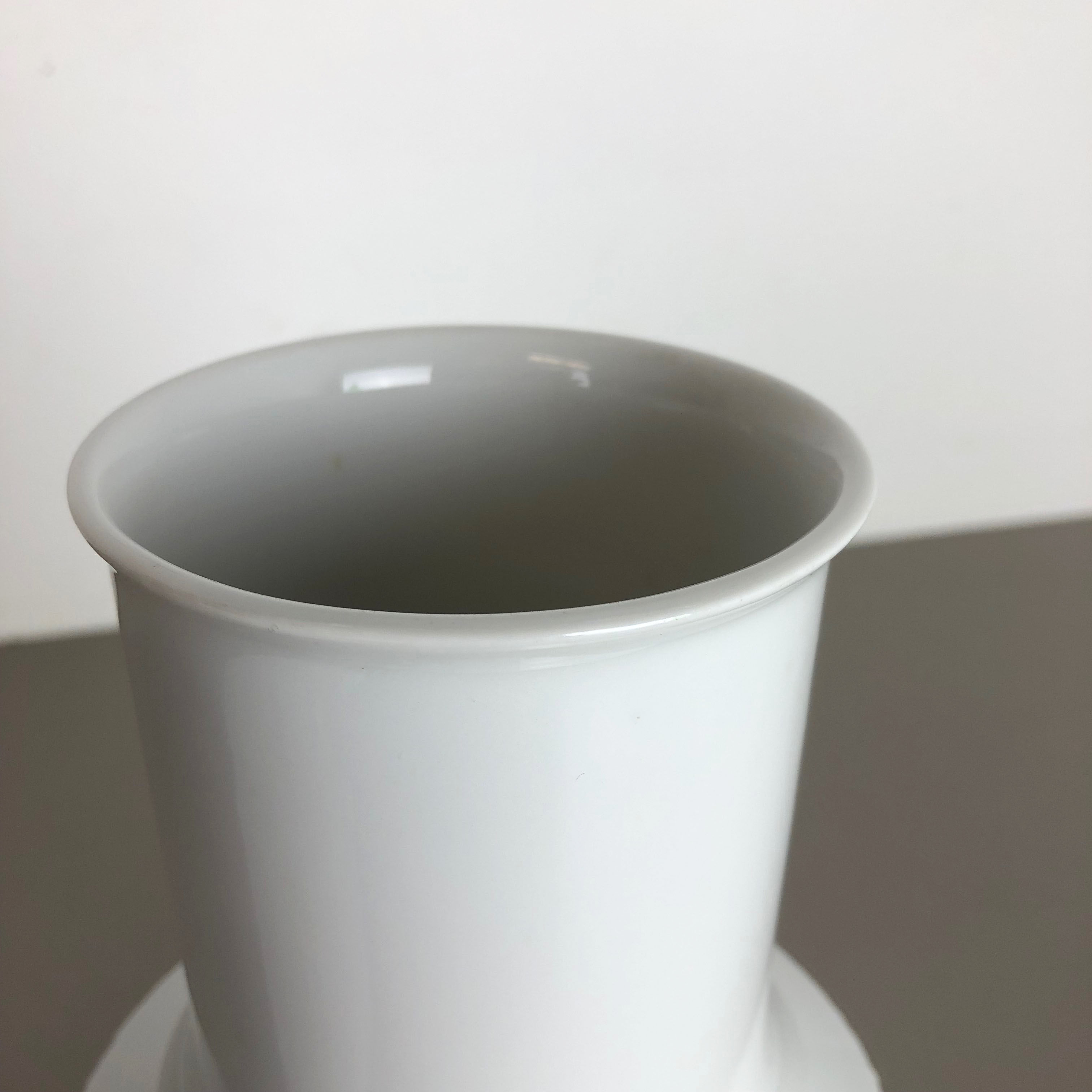 Set of 2 Porcelain Op Art Vase by Richard Scharrer for Thomas, Germany, 1970s