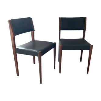 Pair of Scandinavian chair from the 60s