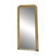 Miroir ancien Louis-Philippe 158/74cm doré à la feuille d’or,mercure