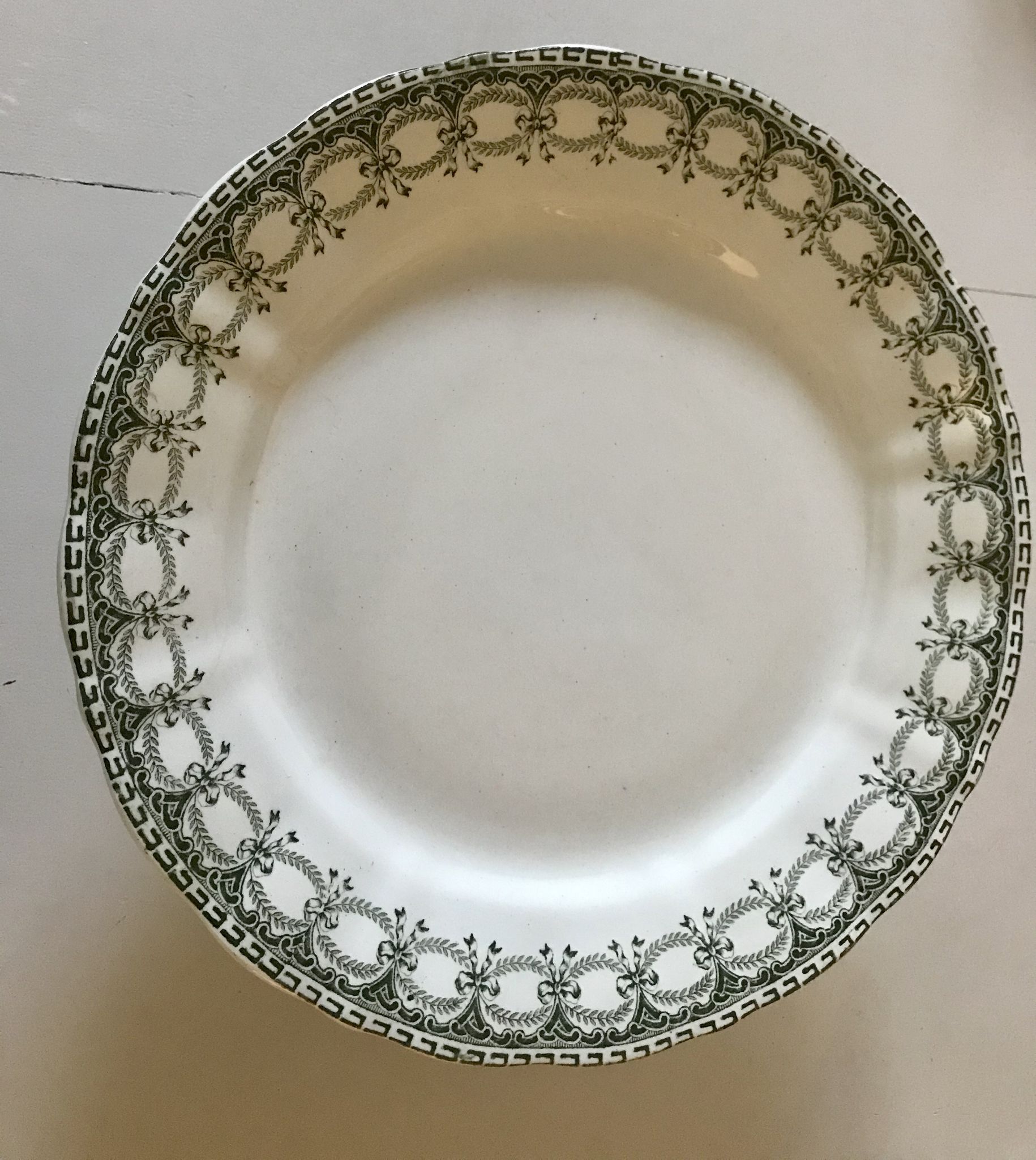 Plat compotier St Amandinoise