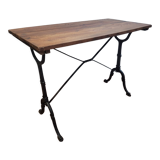 Old bistro table elm tray