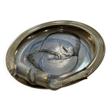 Ceramic large decorative plate