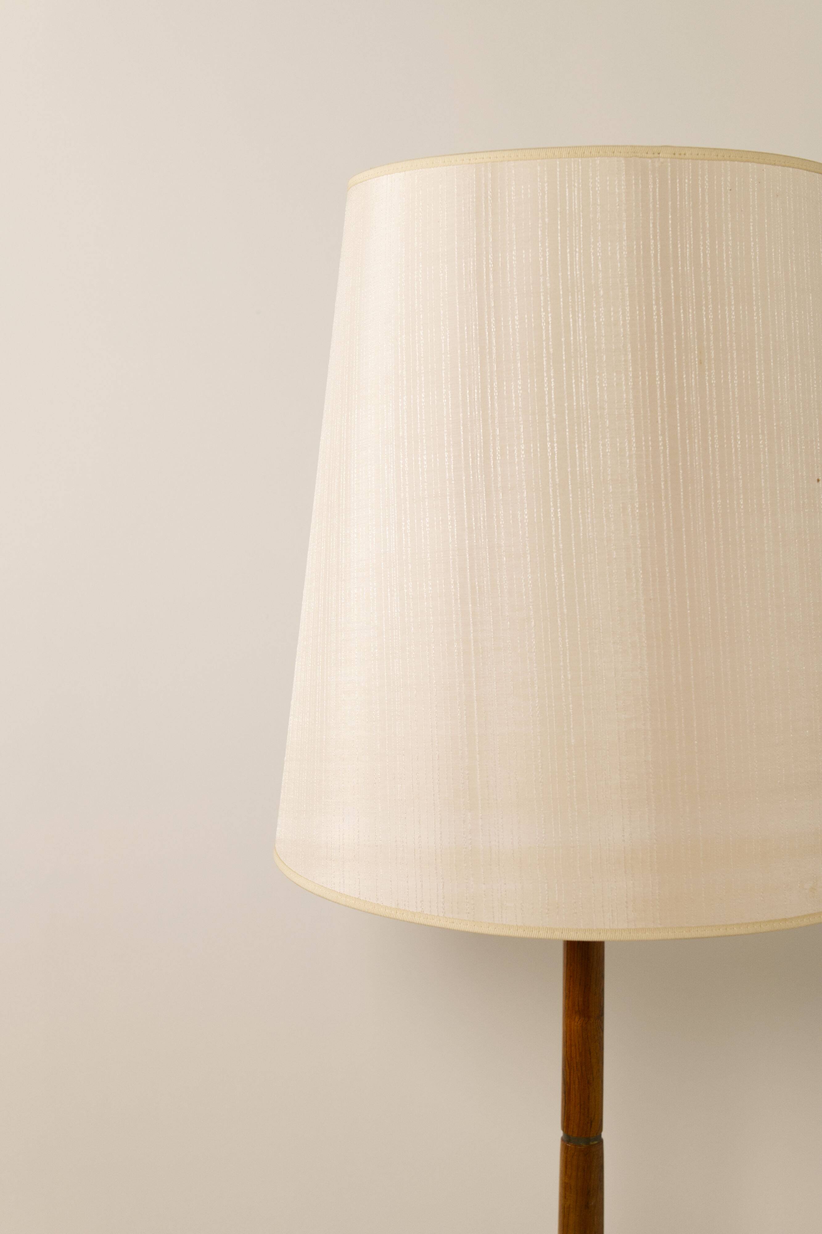 Rosewood floor lamp, Danish design, 1960s