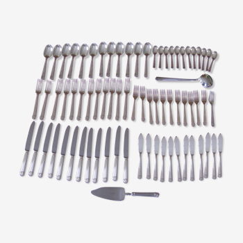 Cutlery, Christofle! Model Aria, 74 pieces