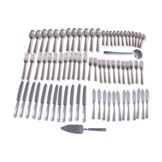 Cutlery, Christofle! Model Aria, 74 pieces
