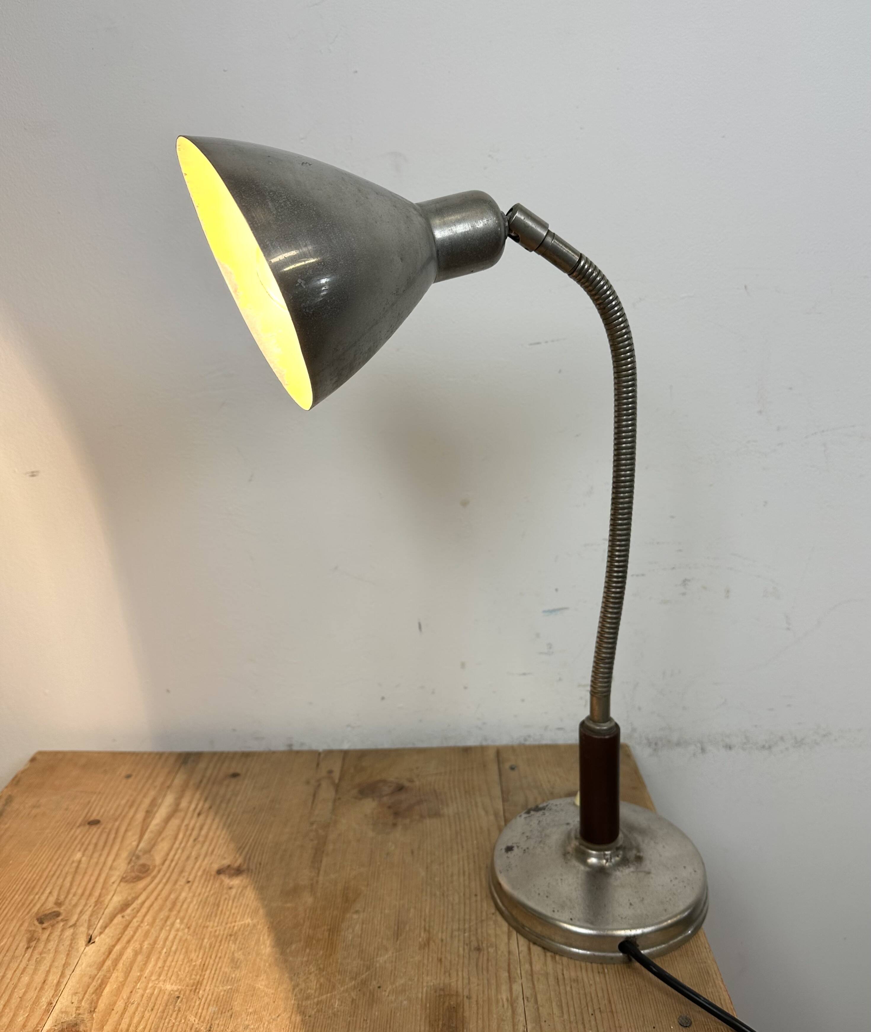 Vintage Gooseneck Table Lamp, 1950s