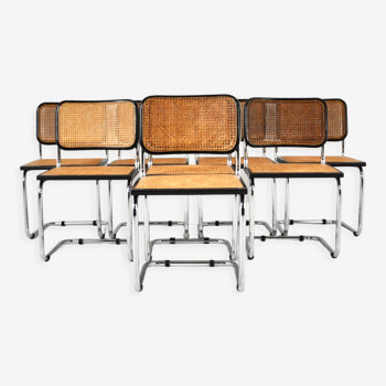 B32 dining chairs by Marcel Breuer set of 8