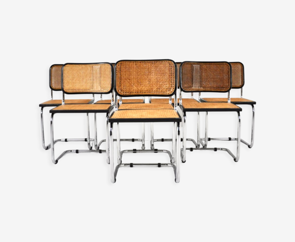 Chaises de salle à manger B32 par Marcel Breuer