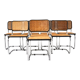 B32 dining chairs by Marcel Breuer set of 8
